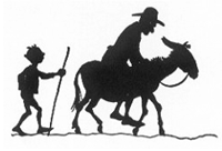 O homem, seu filho e o burro
